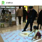 Playground Indoor Gigantic Interact 3D LED Music Dancing Interactive Piano Floor Projection VR Games For Children