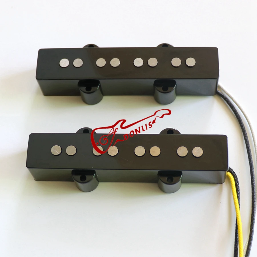 Donlis 1set 4 String 60 S Vintage Alnico 5 Jazz Bass Pickups With