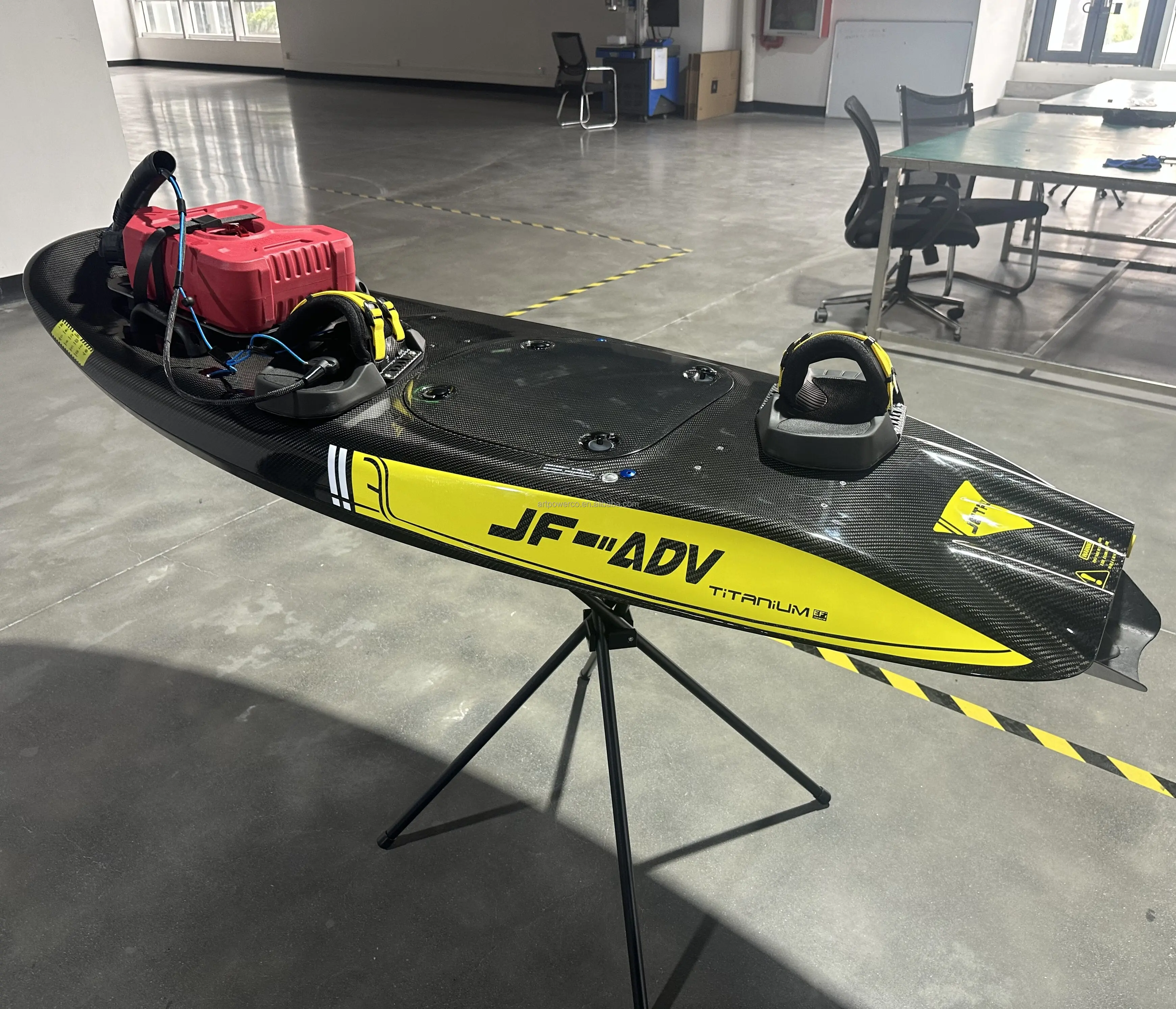 New Arrival JetFly 09ADV Petrol Gas Powered Water Sport Motorized Engine Surfboard Jet Surf with Built-in Generator details