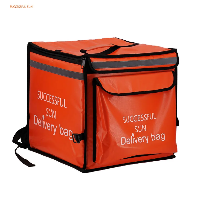 Wholesale Big Size Waterproof Top Opening Delivery Backpack Food Delivery Bag supplier