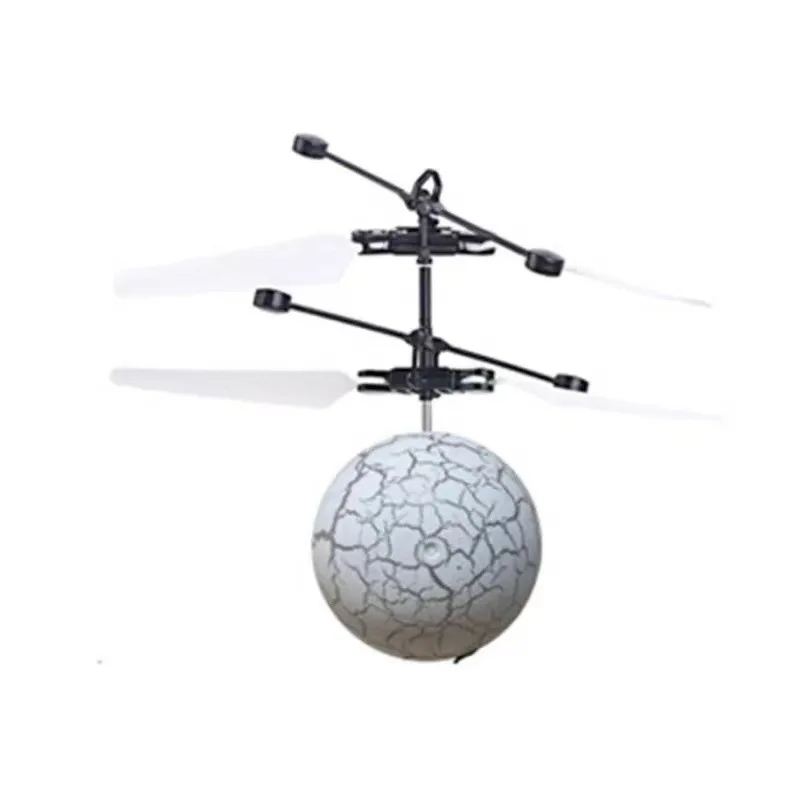 Upgraded Flying Toy Ball, Infrared Induction RC Flying Ball Toy for Kids Boys Girls Gifts Light Helicopter Flying Drone Indoor