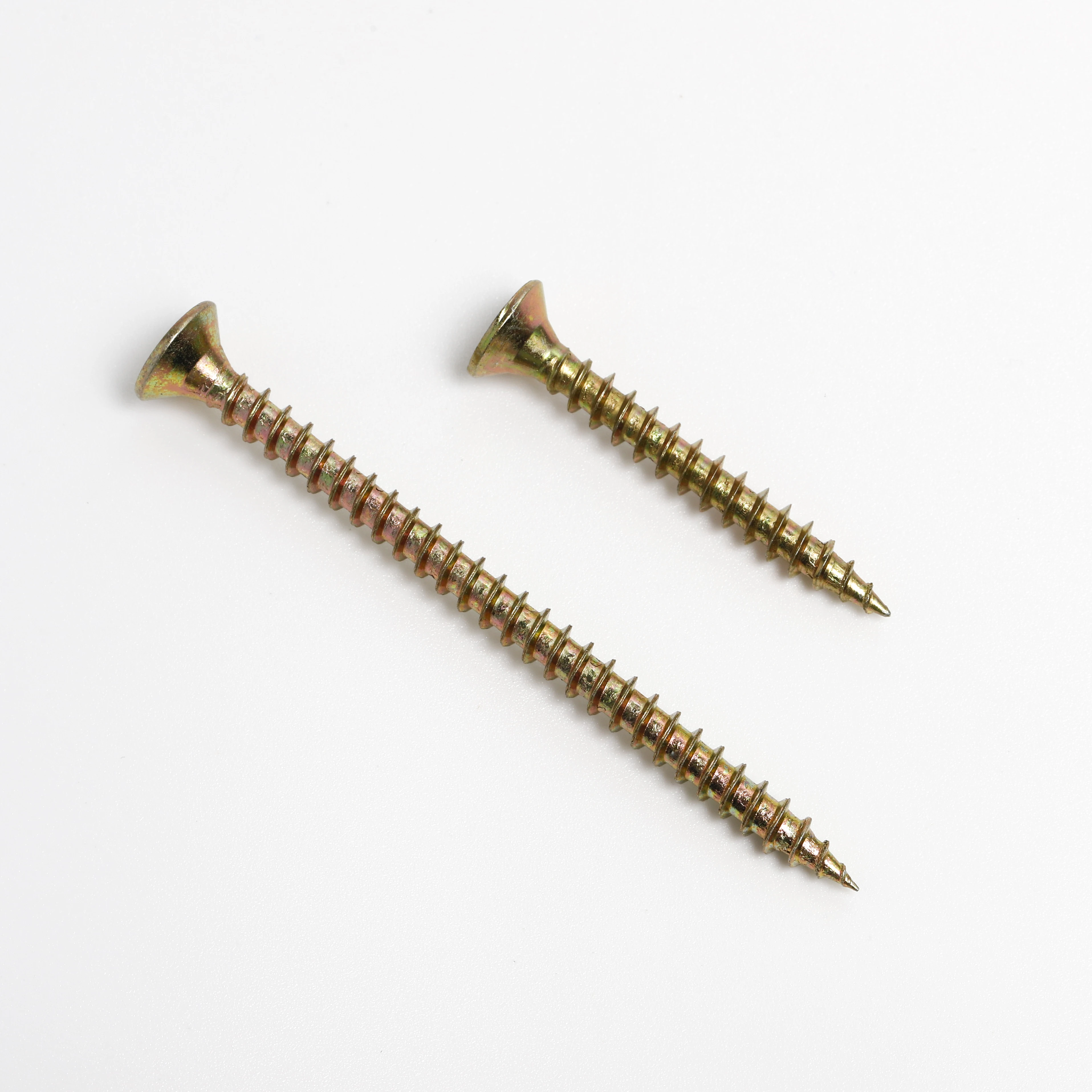 10 x 4" Torx zinc yellow flat head wood screws 250pc. 
