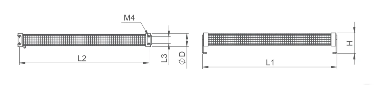 Sterilization Ultraviolet Lamps Disinfection Far UVC Light Bulb150W 60w 30w Excimer Lighting 222nm UVC Lamp manufacture