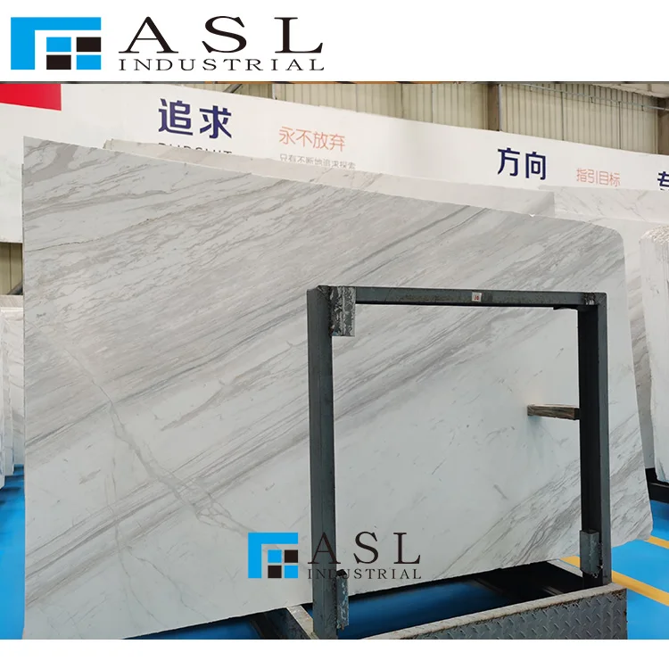 Volakas White Greek Marble Polished Slabs