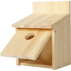 Bird Bird Prefab DIY Love Bird House Garden Decorate Wooden House Bird Nest House