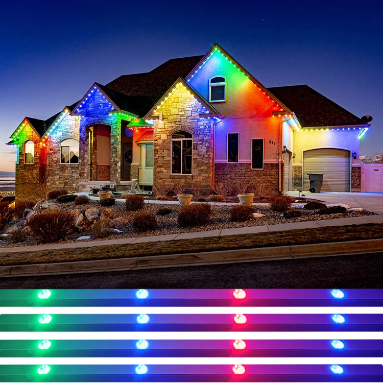 rgb pixel christmas lights