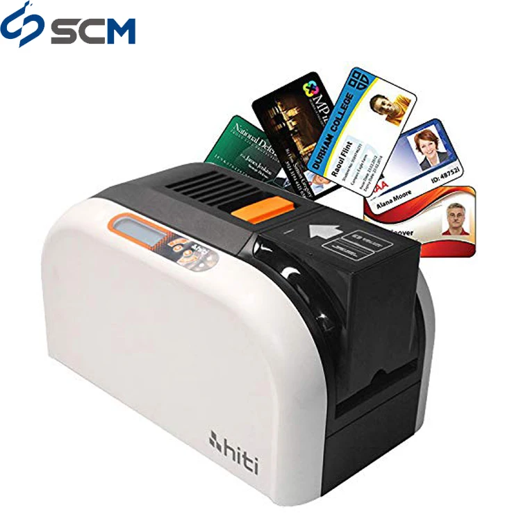 plastic id badge printer