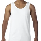 Top Vest Tops Wholesale Custom Logo Tank Top Sleeveless Travel Vest Gym Tank Top Men's Cotton Blank Tank Tops