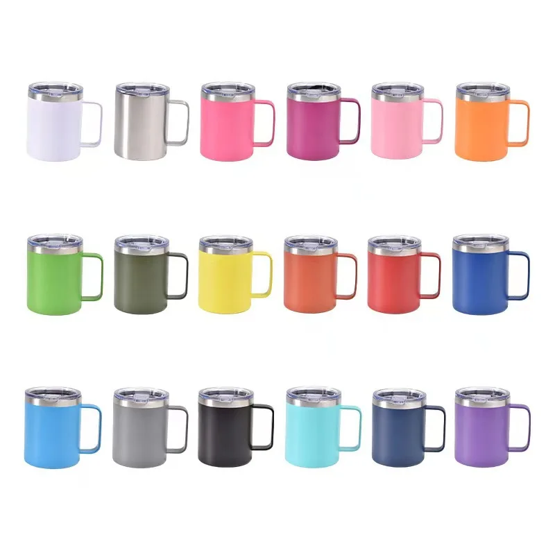 12oz Reusable Stainless Steel Travel Mug Coffee Mug with Water Bottle Function Wholesale Tumblers