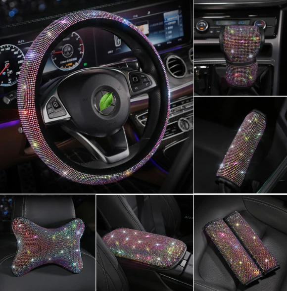 diamond interior car accessories