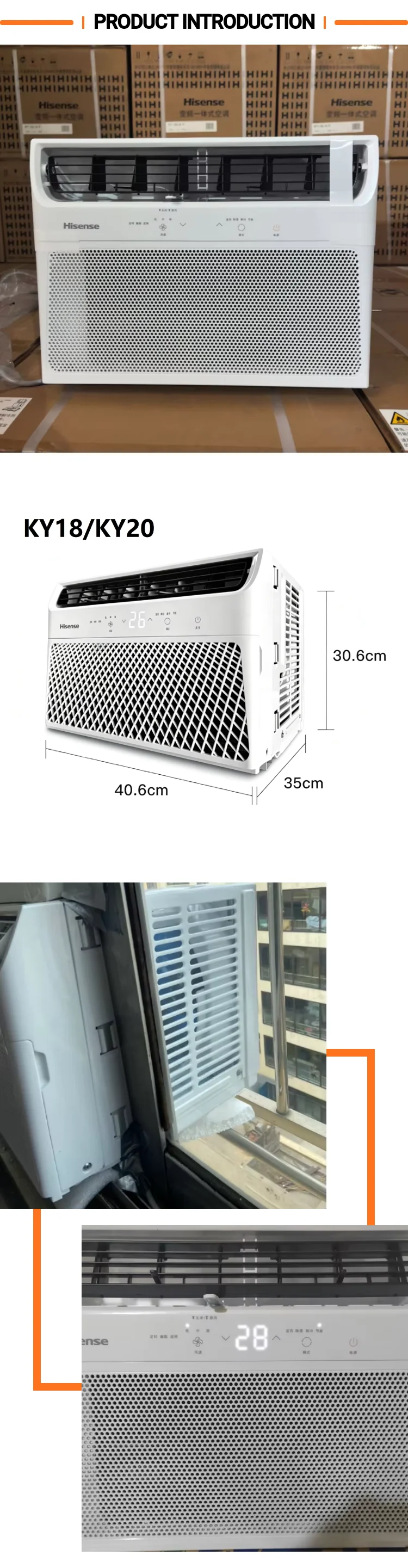 Window Air Conditioner, Portable, 6000, BTU, 298 - detail 4