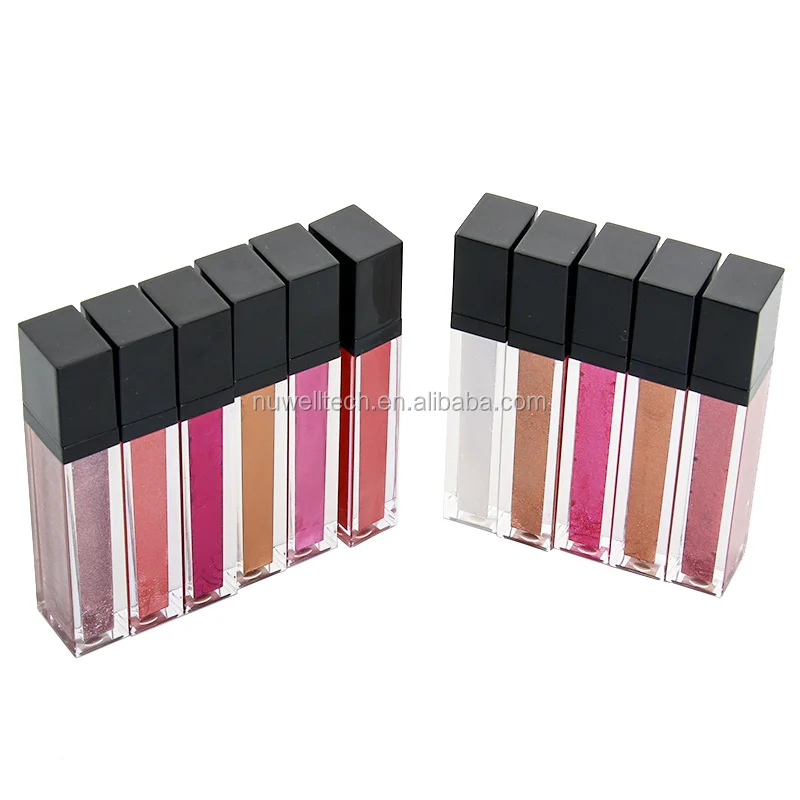 Bulk Cosmetics Makeup Pearl Lip Gloss Vendors Private Label Nude