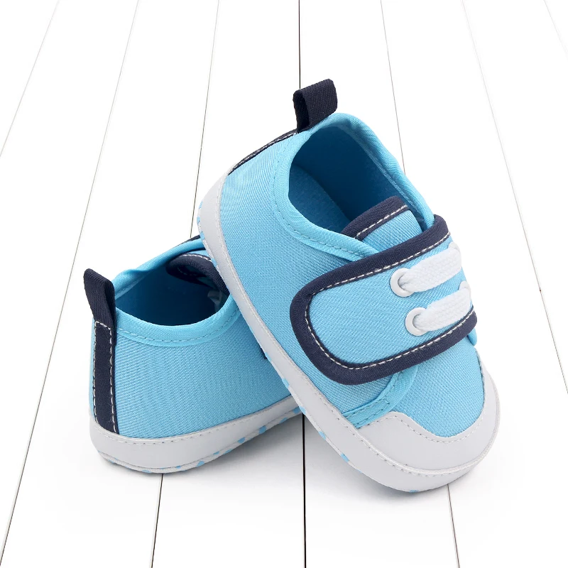 New Arrival Spring& Autumn Soft Soled Canvas Shoes Baby Shoes for Girls and Boys factory