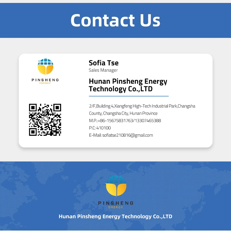 PINSHENG Stackable LiFePO4 Battery with Long Lifetimes and Self-Engineered BMS for Telecom and Energy Storage
