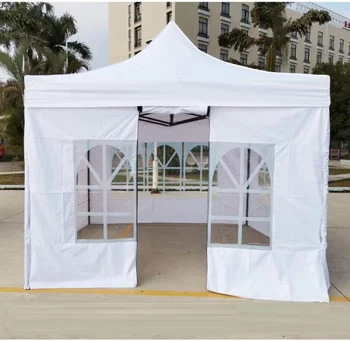 duomi 10x10 Sunshade Pop Up Canopy Tent With Meah Netting