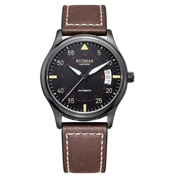 Luxury Brand Men Mechanical Watch Custom Logo Men's Automatic Army Military Pilot Watches