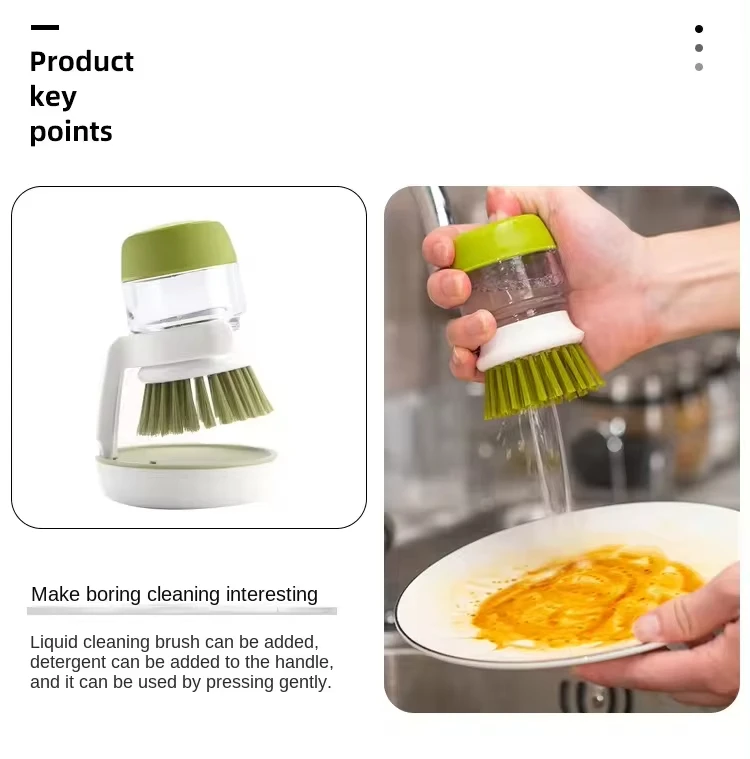 2024 Innovative Small Kitchen Gadgets Smart Home New Technology Cleaning Brushes Best Popular Unique Kitchenware Cleaning