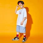 Children Cloths Direct Factory Price Hip Hop Oversize Boys' Summer Cool Street Boys Children Cloths