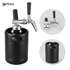 Coffee Cold Brew Coffee Maker 2L Single Wall Keg Smart Removable Nitro Cold Brew Coffee Maker With Matte Black Powder