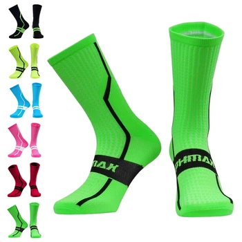Manufacturer professional custom compression bicycle socks men and women road running socks outdoor sports Cycling socks