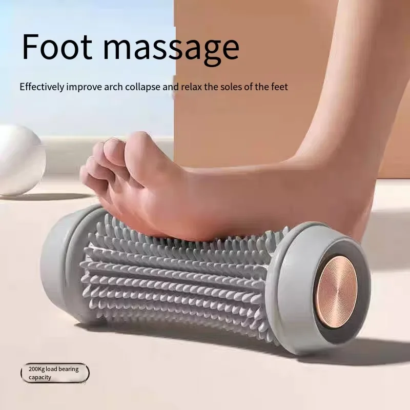 PVC+TPR Foot Massager with Full-body Massage and Plantar Fascia Relief for Yoga Fitness 16.5*6*6cm