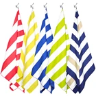 Towels Superdry Cheap Sustainable Striped Microfiber Beach Towels With Logo Custom Print