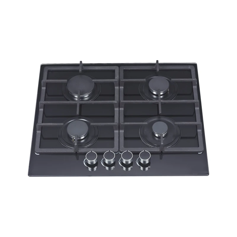 glass top 4 burner gas stove