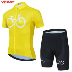Custom cycling jersey set OEM design sportswear men suit bike clothes bicycle clothing