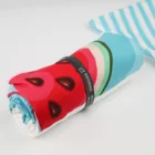 Print Towel 2021 Top Selling Custom Double Side Print Sand Free Beach Towel With Customized Design