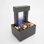 Ornament Atyhao Tabletop Fountains Desktop USB Water Fountain Ornament Crafts For Indoor Home Office Table Mini Fountain