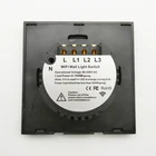 Switch Smart Home Customized Motorized Light Switch Touch 3 Gang Switch