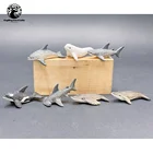 Handicraft Elegant Carved Handmade Wooden Decorations Handicraft Carving Beluga Factory