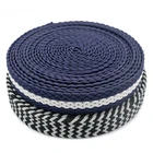 Elastic Golf Belts Elastic Belt Elastic Mix Color Custom Braided Elastic Waist Band For Men Golf Belts