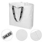 Tote Foldable Tote Bag PP Woven Tote Bag RPET Coated Foldable Recyclable Logo Printed Tote Shopping Bag