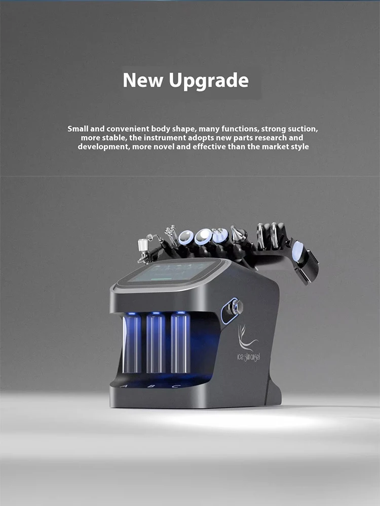 Black Pearl Large Bubble Skin Comprehensive Management Instrument Oxygen Cleansing and Skin Changing Care Device