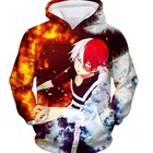 Hoodie Boys Boys Hoodies 3D Digital Printing Oversized Streetwear Polyester Custom Logo Hoodie Boys Sweatshirt