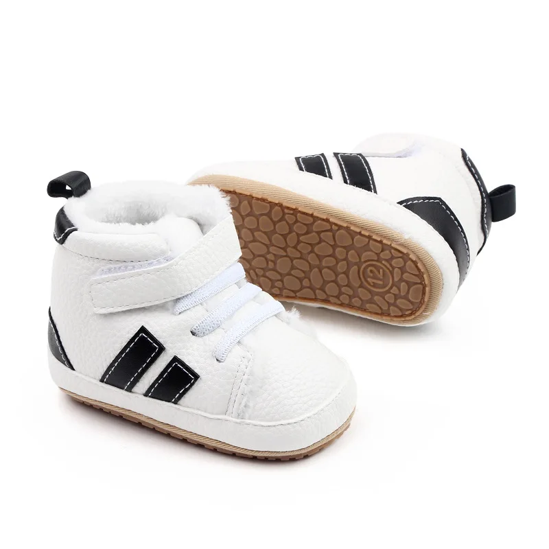 Add Plus Winter Baby Boys Girls' Sneakers Anti-Slip Soft Sole Newborn Toddler First Walker Outdoor Shoes Crib Shoes factory