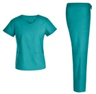 Custom made hospital women work uniform medical uniform
