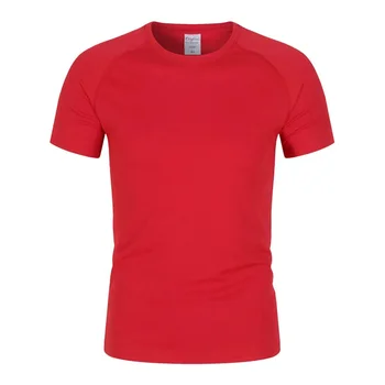 Wholesale  Size Gym Shirt Men Fitness T Shirt Workout Shirts  Camisetas Personalizable Gym Sports T-shirt