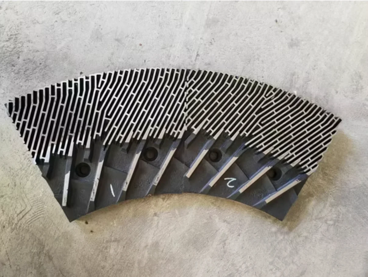 Grinding Disc for MDF Panel Machine Defibrator Segment Refiner Plate Custom Casting Services Product factory