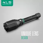 Hand Torch Led Flashlights ALS 3500lm 600m Beam Distance Hand Torch Long Distance High Powered Led Flashlights