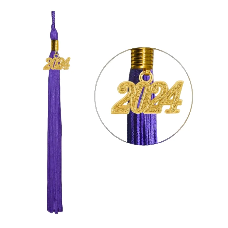Exclusive Factory Price Adult Shiny Graduation Cap Gown and Tassel Set manufacture