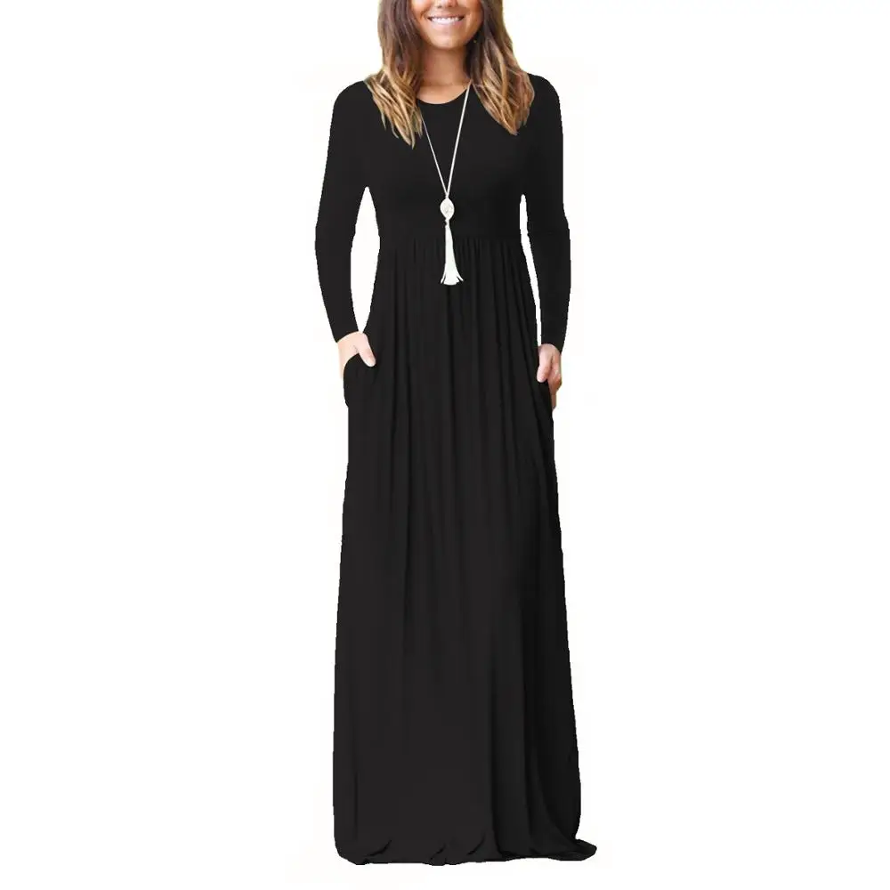 maxi dresses for women with pockets