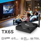 Tv Tanix TX6S Allwinner H616 TV Box 4GB 32GB Media Player Streaming Android TV Box