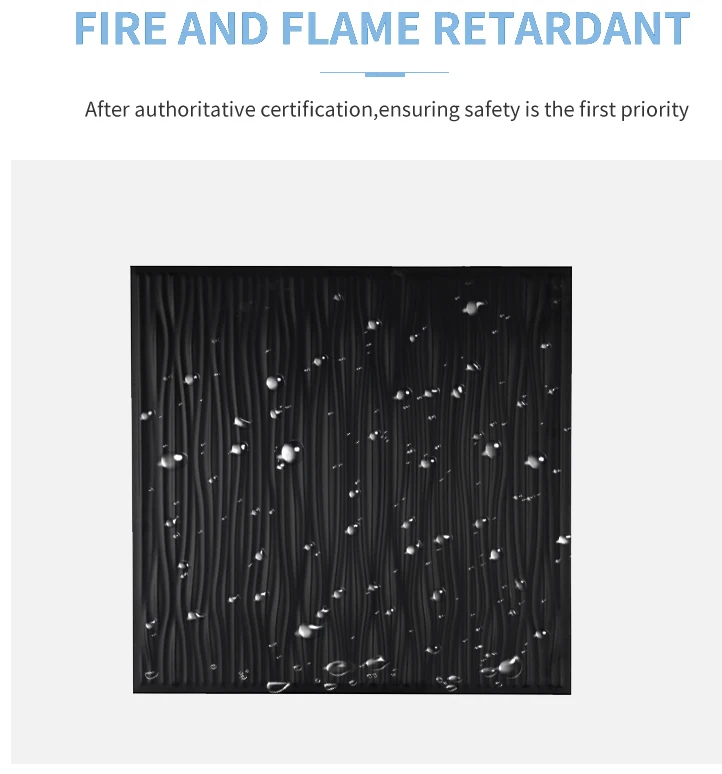 Lightweight 2 ft.x 2 ft commercial ceiling tiles white bathroom pvc square suspended ceiling tiles waterproof moisture proof