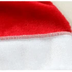 Plush Cap Christmas Decoration Christmas Hat Thick And Warm Big Hair Ball Santa Hat