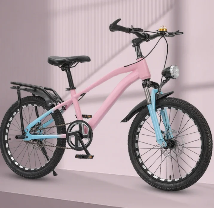 product 20 inch single speed pedal steel mountain bike for kids shock absorbing with disc brake system-4