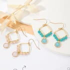 Pearl Jewellery Oval Earrings Creative Woven Ball Pearl Stud Earrings Jewellery