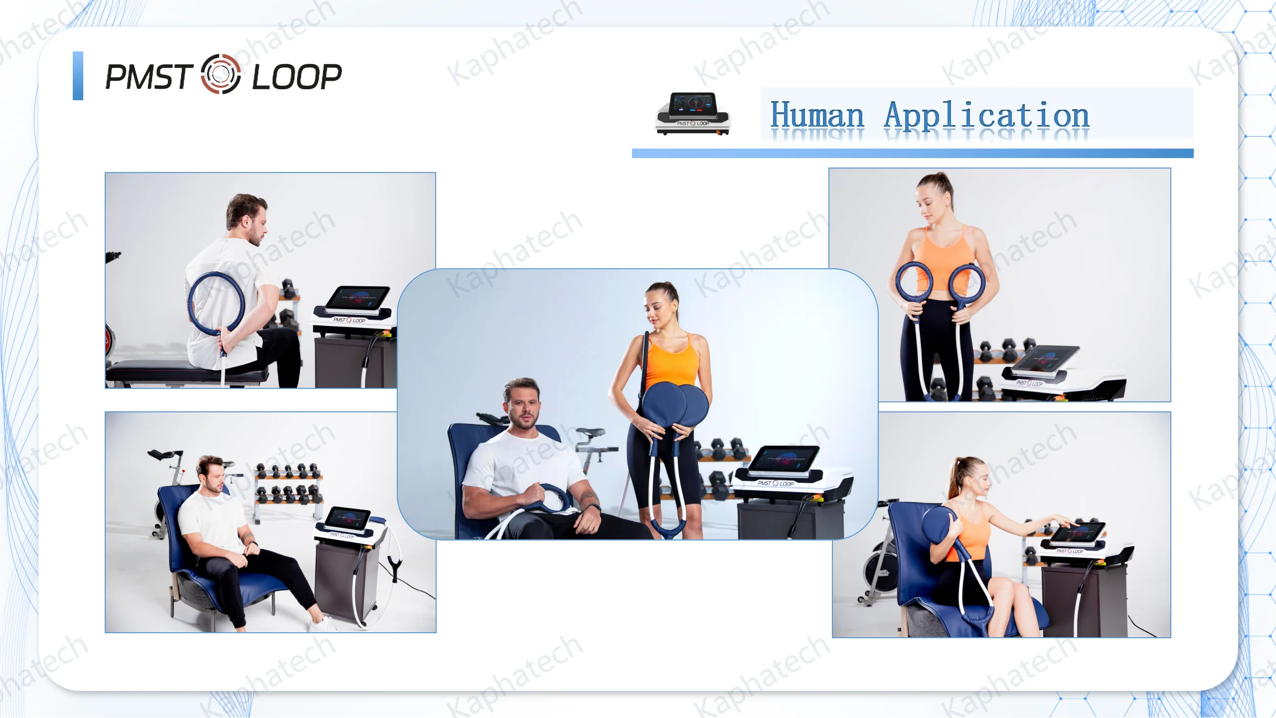 Kaphatech Newest Machines Pmst Loop Pro Max Pemf Magnetic Therapy