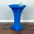 Table Cover Adequate Stocks Delicate Colors Cocktail Spandex Table Cover For Bar